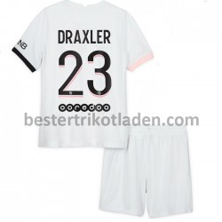 Fußballtrikot Paris Saint-Germain Julian Draxler 23 Auswärts Trikot Away 2021-2022 für Kinder