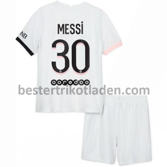 Fußballtrikot Paris Saint-Germain Lionel Messi 30 Auswärts Trikot Away 2021-2022 für Kinder