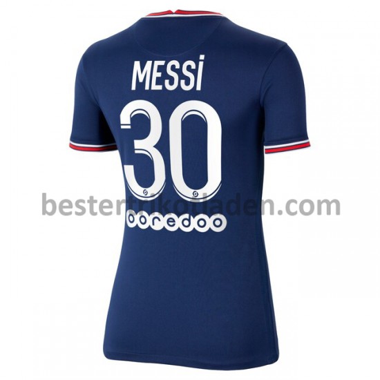 Fußballtrikot Paris Saint-Germain Lionel Messi 30 Heim Trikot Home 2021-2022 für Dame