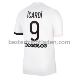 Fußballtrikot Paris Saint-Germain Mauro Icardi 9 Auswärts Trikot Away 2021-2022 für Herren