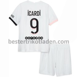 Fußballtrikot Paris Saint-Germain Mauro Icardi 9 Auswärts Trikot Away 2021-2022 für Kinder