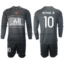 Fußballtrikot Paris Saint-Germain Neymar JR 10 Ausweich Trikot 3rd 2021-2022 Langarm für Kinder