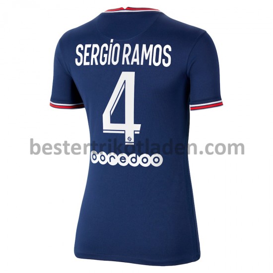 Fußballtrikot Paris Saint-Germain Sergio Ramos 4 Heim Trikot Home 2021-2022 für Dame