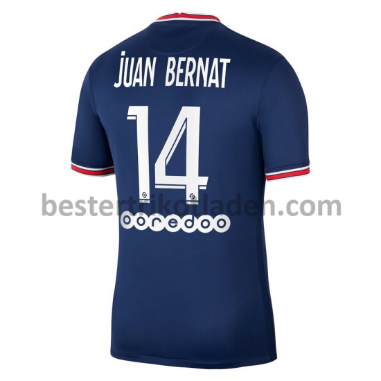 Fußballtrikot Paris Saint-Germain PSG Juan Bernat 14 Heim Trikot Home 2021-2022 für Herren