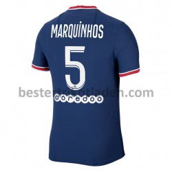 Fußballtrikot Paris Saint-Germain PSG Marquinhos 5 Heim Trikot Home 2021-2022 für Herren