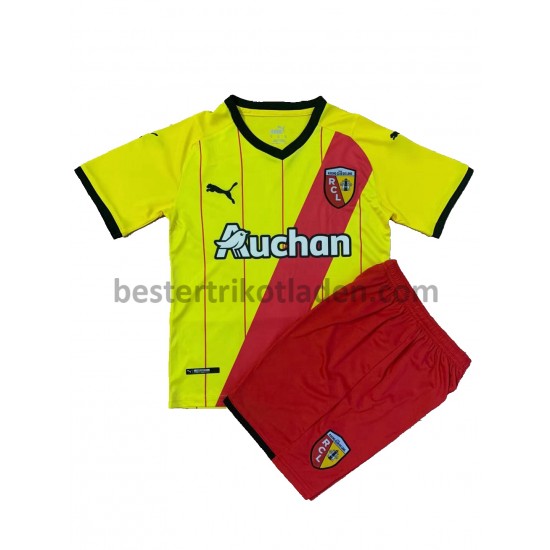 Fußballtrikot RC Lens Heim Trikot Home 2021-2022 für Kinder