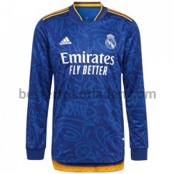 Fußballtrikot Real Madrid Auswärts Trikot Away 2021-2022 Langarm für Herren