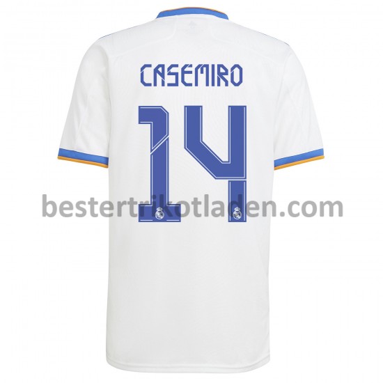 Fußballtrikot Real Madrid Casemiro 14 Heim Trikot Home 2021-2022 für Herren