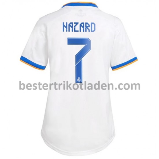 Fußballtrikot Real Madrid Eden Hazard 7 Heim Trikot Home 2021-2022 für Dame