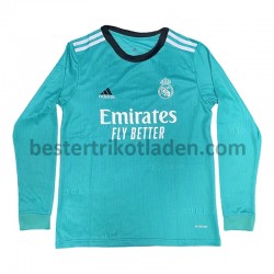 Fußballtrikot Real Madrid Ausweich Trikot 3rd 2021-2022 Langarm für Herren