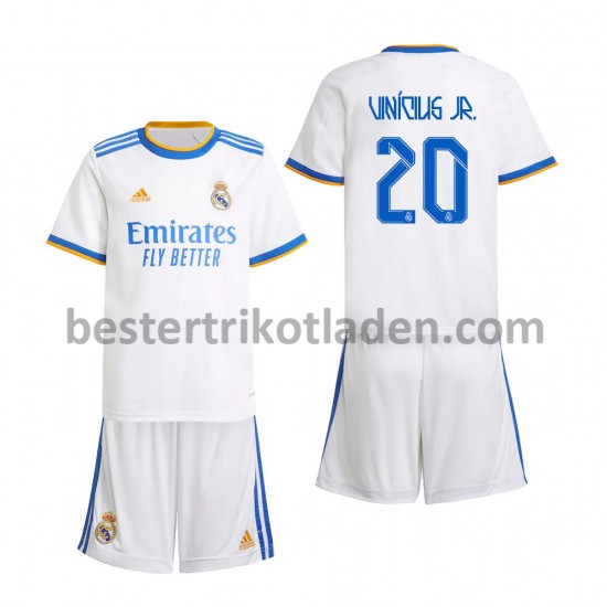 Fußballtrikot Real Madrid Vinicius Junior 20 Heim Trikot Home 2021-2022 für Kinder