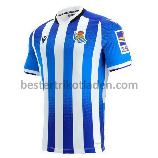 Fußballtrikot Real Sociedad Heim Trikot Home 2021-2022 für Herren