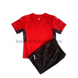 Fußballtrikot Stade Rennes Heim Trikot Home 2021-2022 für Kinder