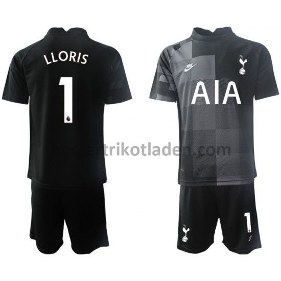 Fußballtrikot Tottenham Hotspur Hugo Lloris 1 Torwart Auswärts Trikot Away 2021-2022 für Kinder