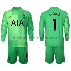 Fußballtrikot Tottenham Hotspur Hugo Lloris 1 Torwart Heim Trikot Home 2021-2022 Langarm für Kinder