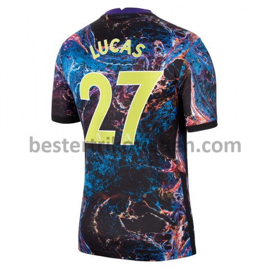 Fußballtrikot Tottenham Hotspur Lucas Moura 27 Auswärts Trikot Away 2021-2022 für Herren