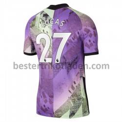 Fußballtrikot Tottenham Hotspur Lucas Moura 27 Ausweich Trikot 3rd 2021-2022 für Herren