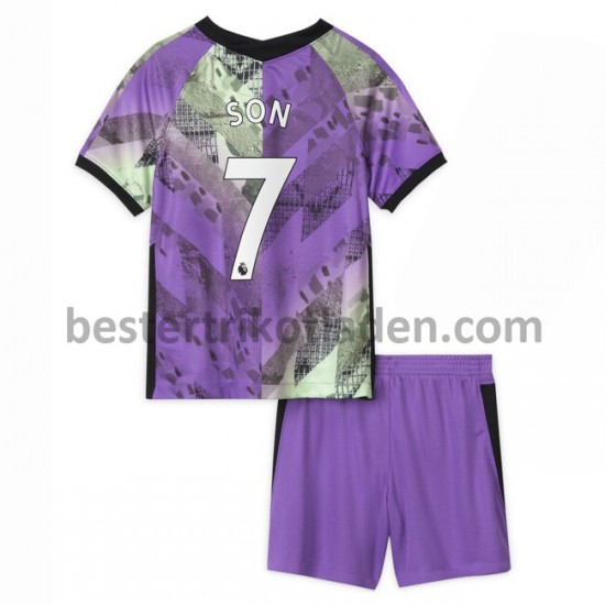 Fußballtrikot Tottenham Hotspur Son Heung-min 7 Ausweich Trikot 3rd 2021-2022 für Kinder