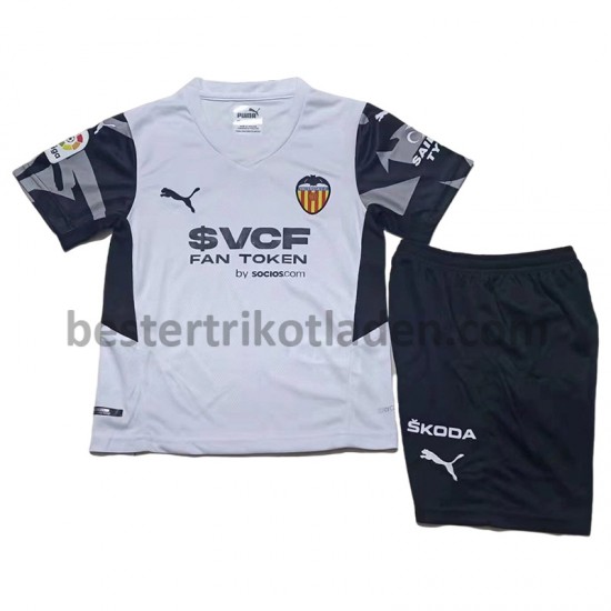Fußballtrikot Valencia CF Heim Trikot Home 2021-2022 für Kinder