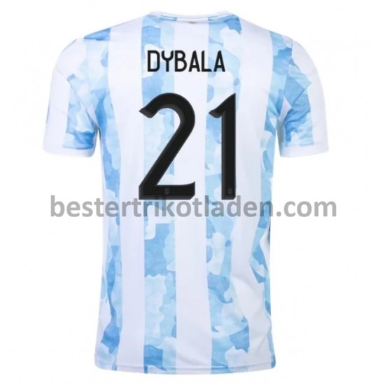 Fußballtrikot Argentinien Dybala 21 Heim Trikot Home 2021 für Herren