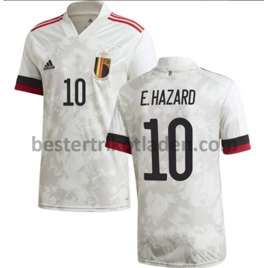 Fußballtrikot Belgien E.Hazard 10 Auswärts Trikot Away Euro 2020 für Herren
