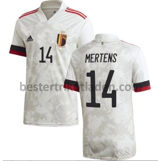 Fußballtrikot Belgien Mertens 14 Auswärts Trikot Away Euro 2020 für Herren