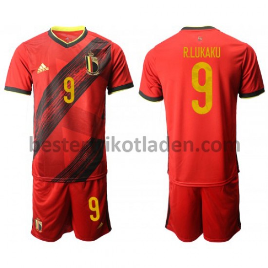Fußballtrikot Belgien Romelu Lukaku 9 Heim Trikot Home Euro 2020 für Herren