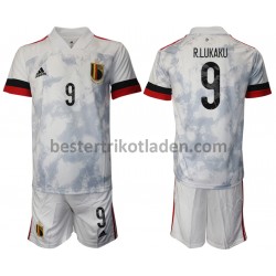 Fußballtrikot Belgien Romelu Lukaku 9 Auswärts Trikot Away Euro 2020 für Kinder