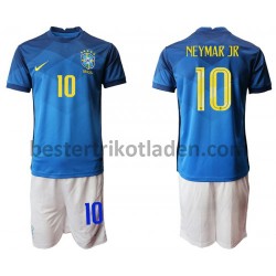 Fußballtrikot Brasilien Neymar JR 10 Auswärts Trikot Away 2020-2021 für Kinder