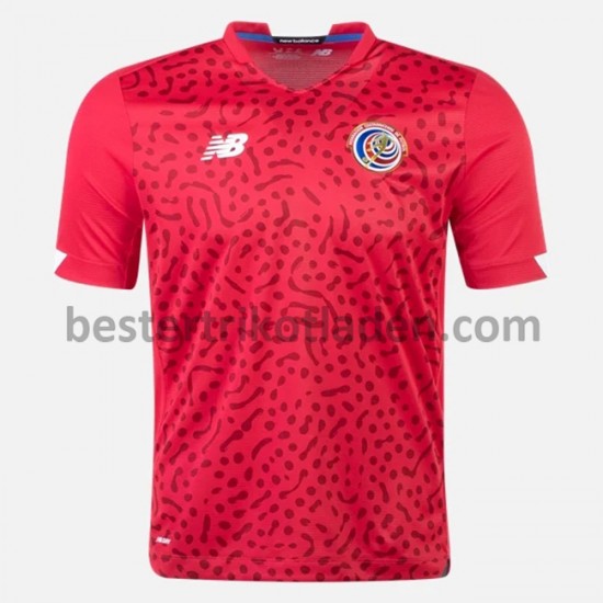 Fußballtrikot Costa Rica Heim Trikot Home 2020-2021 für Herren