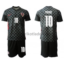 Fußballtrikot Kroatien Luka Modrić 10 Auswärts Trikot Away Euro 2020 für Kinder
