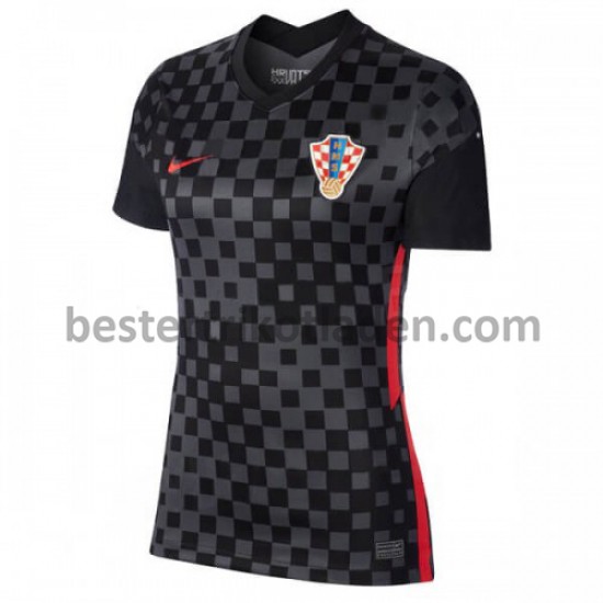 Fußballtrikot Kroatien Auswärts Trikot Away Euro 2020 für Dame