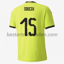 Fußballtrikot Tschechien Tomas Soucek 15 Auswärts Trikot Away Euro 2020 für Herren