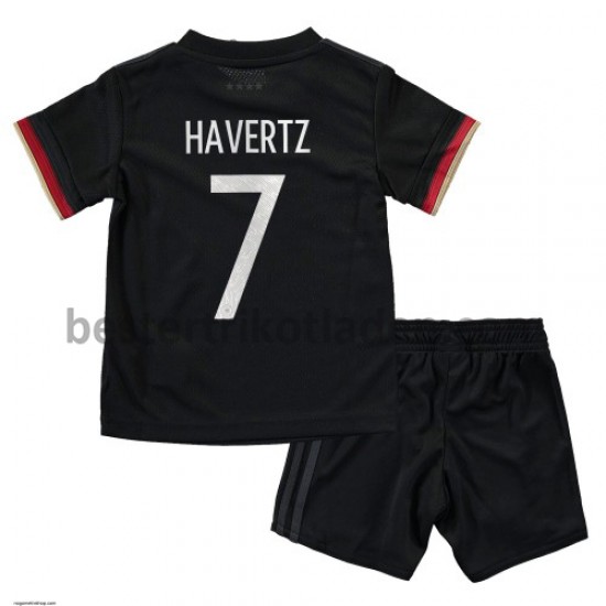 Fußballtrikot Deutschland Kai Havertz 7 Auswärts Trikot Away Euro 2020 für Kinder