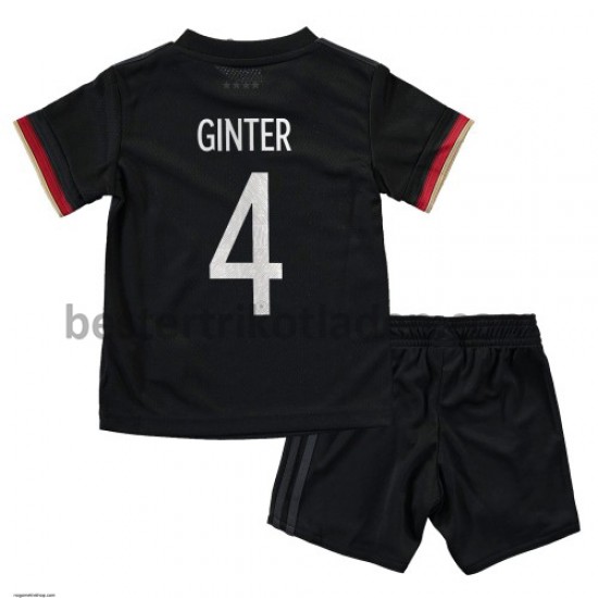 Fußballtrikot Deutschland Matthias Ginter 4 Auswärts Trikot Away Euro 2020 für Kinder