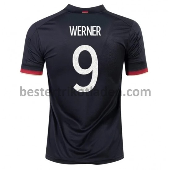Fußballtrikot Deutschland Werner 9 Auswärts Trikot Away Euro 2020 für Herren