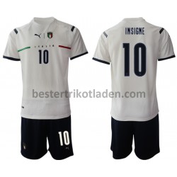 Fußballtrikot Italien Lorenzo Insigne 10 Auswärts Trikot Away 2021-2022 für Kinder