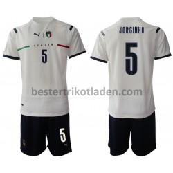 Fußballtrikot Italien Manuel Locatelli 5 Auswärts Trikot Away 2021-2022 für Kinder