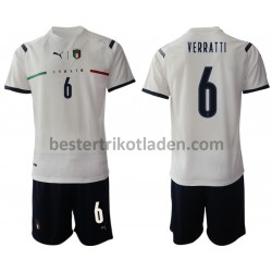 Fußballtrikot Italien Marco Verratti 6 Auswärts Trikot Away 2021-2022 für Kinder