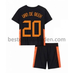 Fußballtrikot Niederlande Donny van de Beek 20 Auswärts Trikot Away Euro 2020 für Kinder