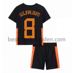 Fußballtrikot Niederlande Georginio Wijnaldum 8 Auswärts Trikot Away Euro 2020 für Kinder