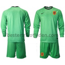 Fußballtrikot Niederlande Torwart Auswärts Trikot Away Euro 2020 Langarm für Kinder