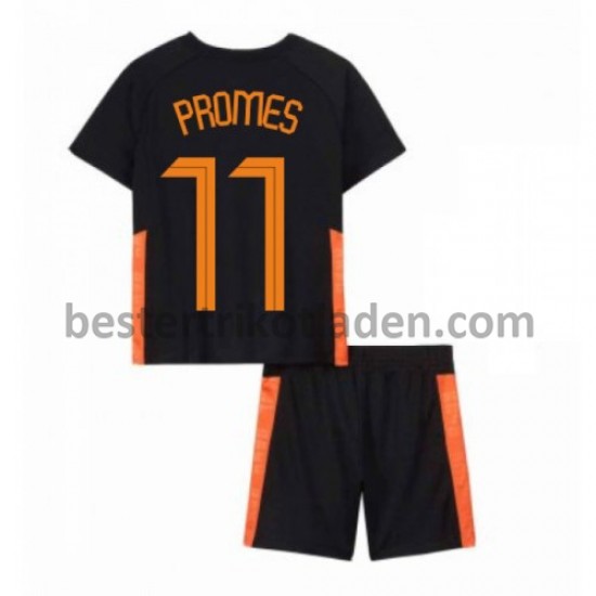 Fußballtrikot Niederlande Quincy Promes 11 Auswärts Trikot Away Euro 2020 für Kinder
