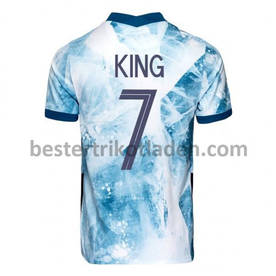 Fußballtrikot Norwegen Joshua King 7 Auswärts Trikot Away 2020-2021 für Herren