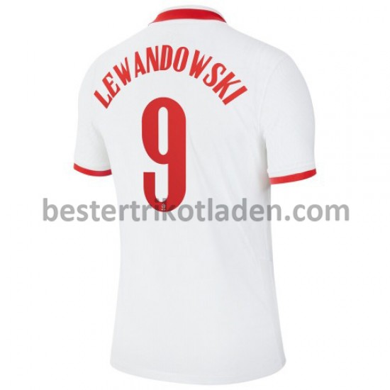 Fußballtrikot Polen Robert Lewandowski 9 Heim Trikot Home Euro 2020 für Herren