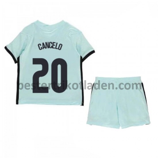 Fußballtrikot Portugal Joao Cancelo 20 Auswärts Trikot Away Euro 2020 für Kinder