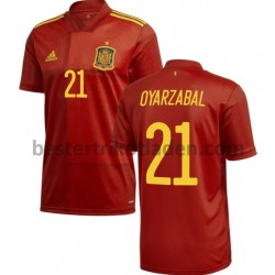 Fußballtrikot Spanien Oyarzabal 21 Heim Trikot Home Euro 2020 für Herren