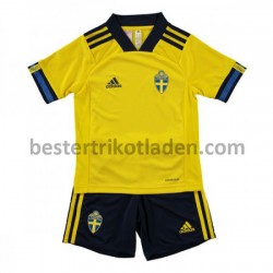 Fußballtrikot Schweden Heim Trikot Home Euro 2020 für Kinder