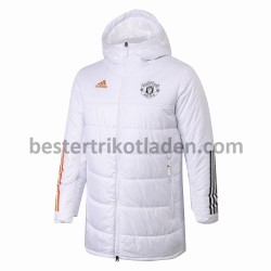 Manchester United Fußball Daunenjacke Weiß für Herren