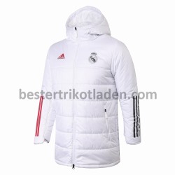 Real Madrid Fußball Daunenjacke Weiß für Herren